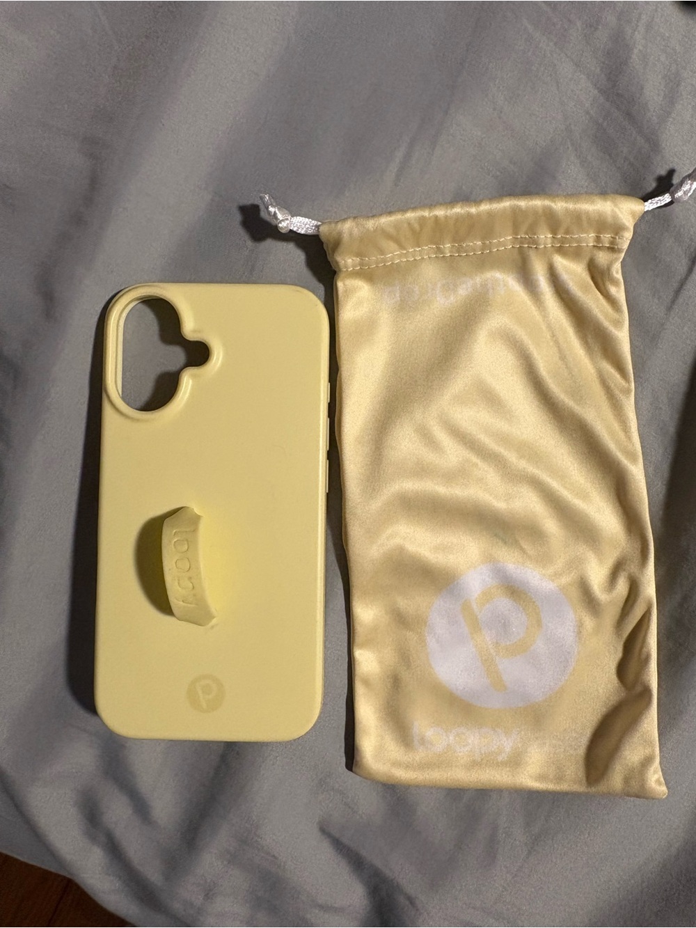 iPhone 16 Butter Yellow Loopy Case